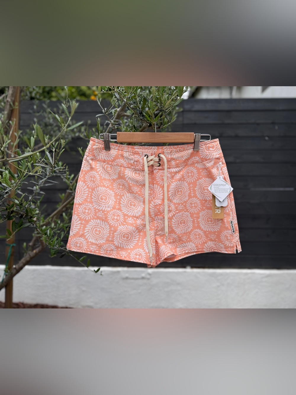 SisstrEvolution Escape Boardshort Beach Shorts Pink Coral New NWT Size SM